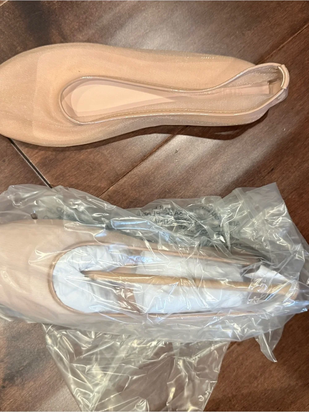 Steve Madden Mauve Pink Leather Ballet Flats